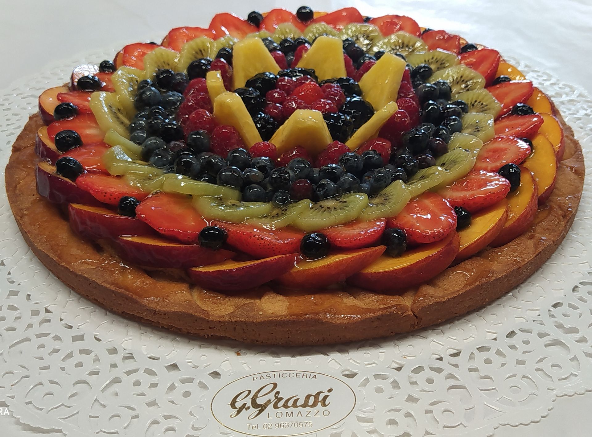 Crostata di frutta Pasticceria Grassi